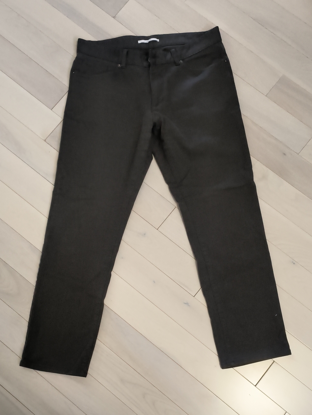 Men's Gray/black Slim Jeans